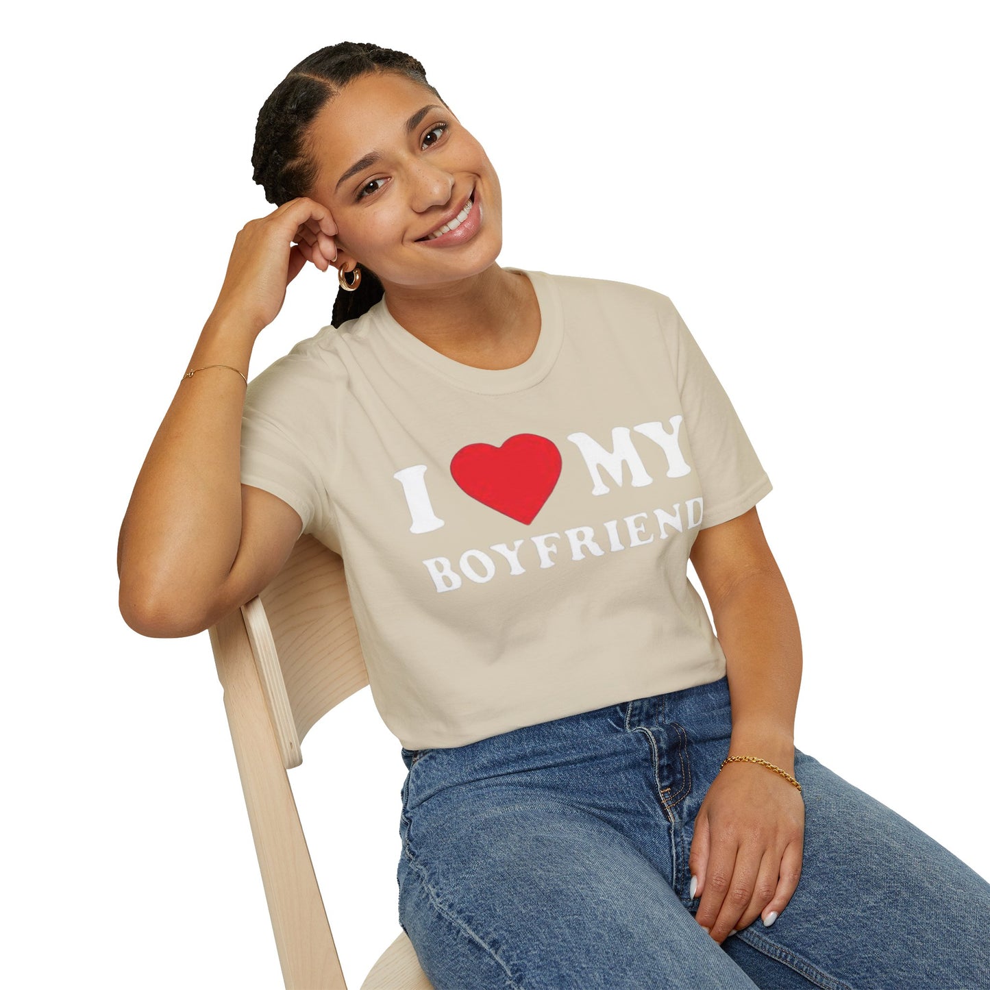 TFS I HEART MY BOYFRIEND (Unisex Soft style T-Shirt) - ONLY FASHION LTD