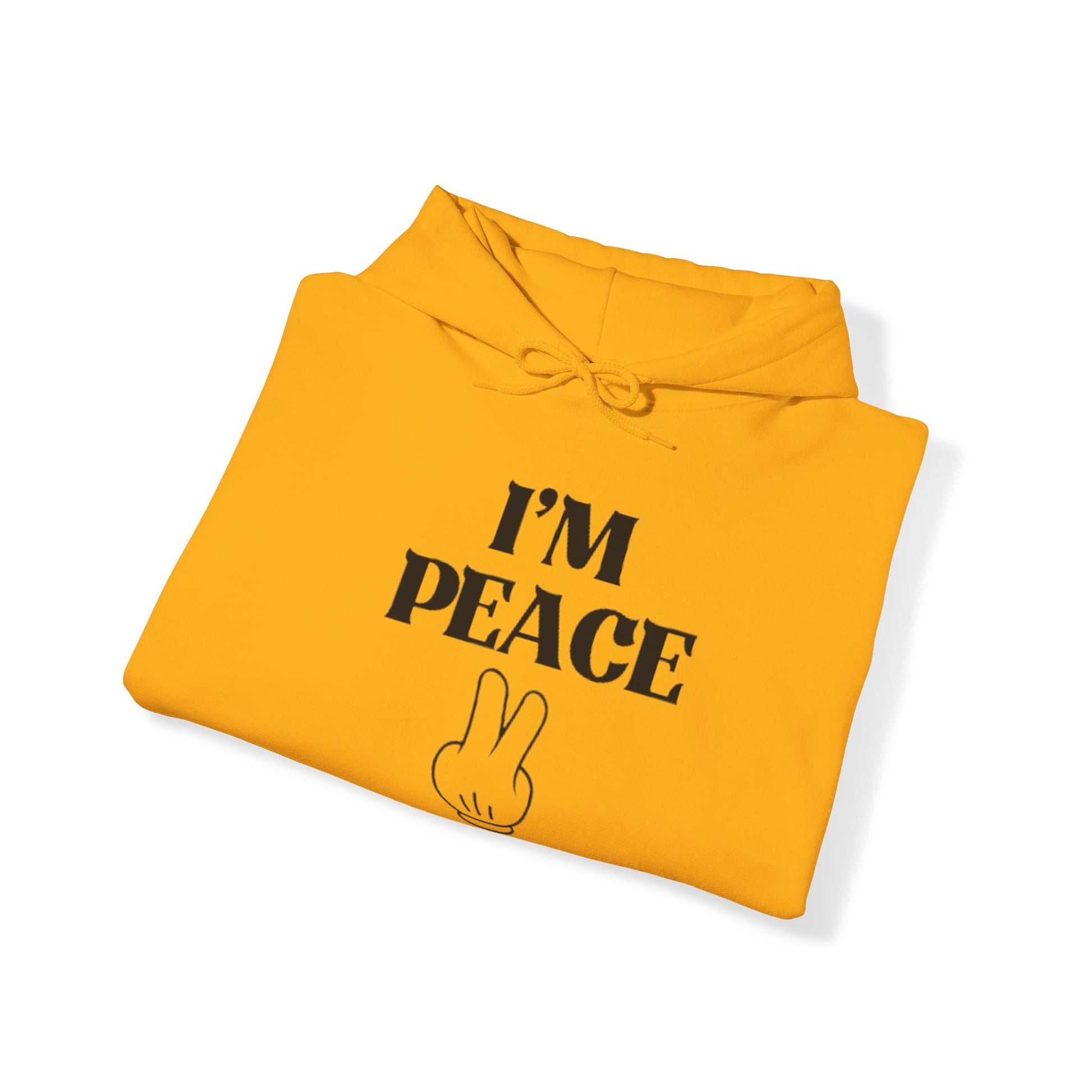 OF™ I'M PEACE (Unisex Heavy Blend Hoodie) - ONLY FASHION LTD