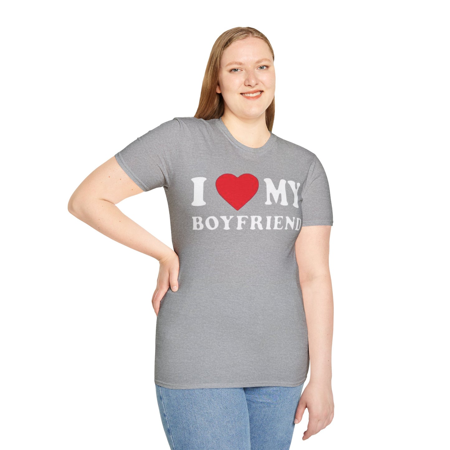 TFS I HEART MY BOYFRIEND (Unisex Soft style T-Shirt) - ONLY FASHION LTD