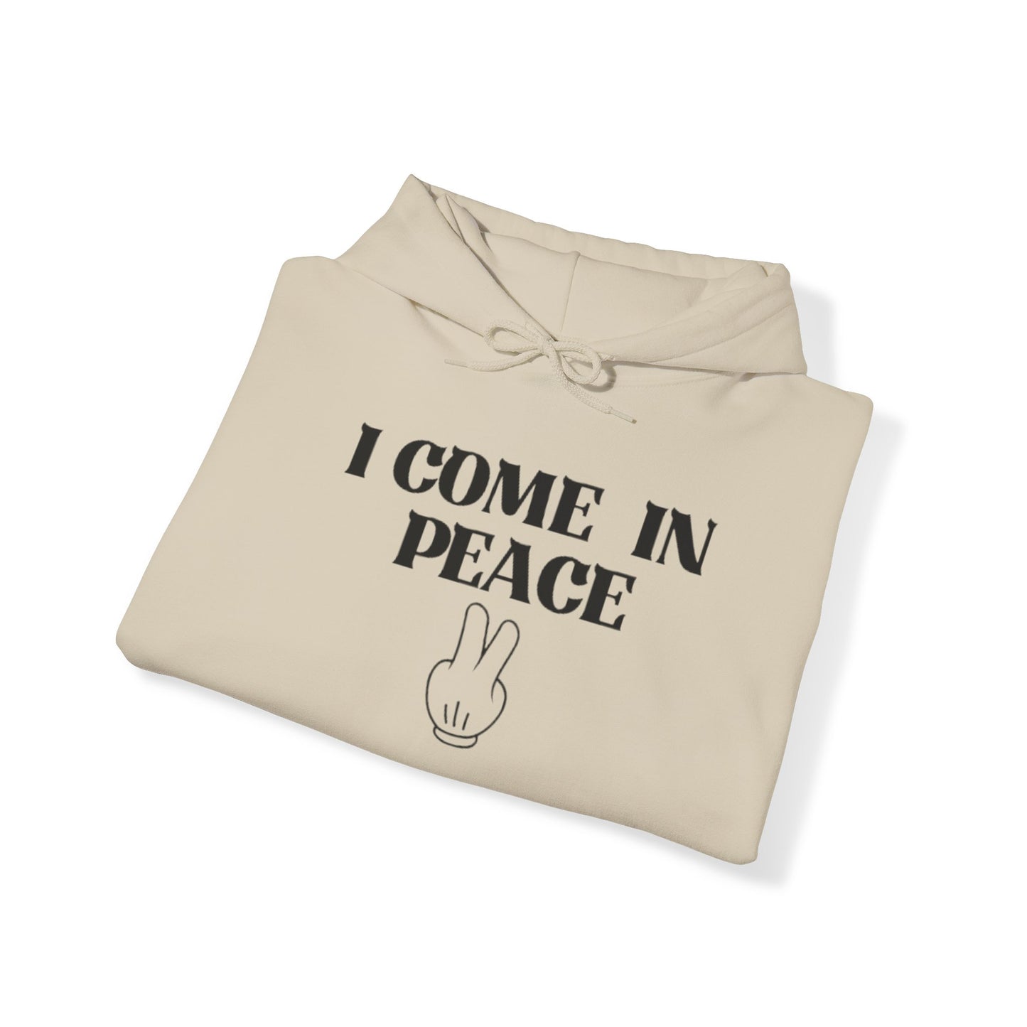 OF™ I COME IN PEACE (Unisex Heavy Blend Hoodie) - ONLY FASHION LTD