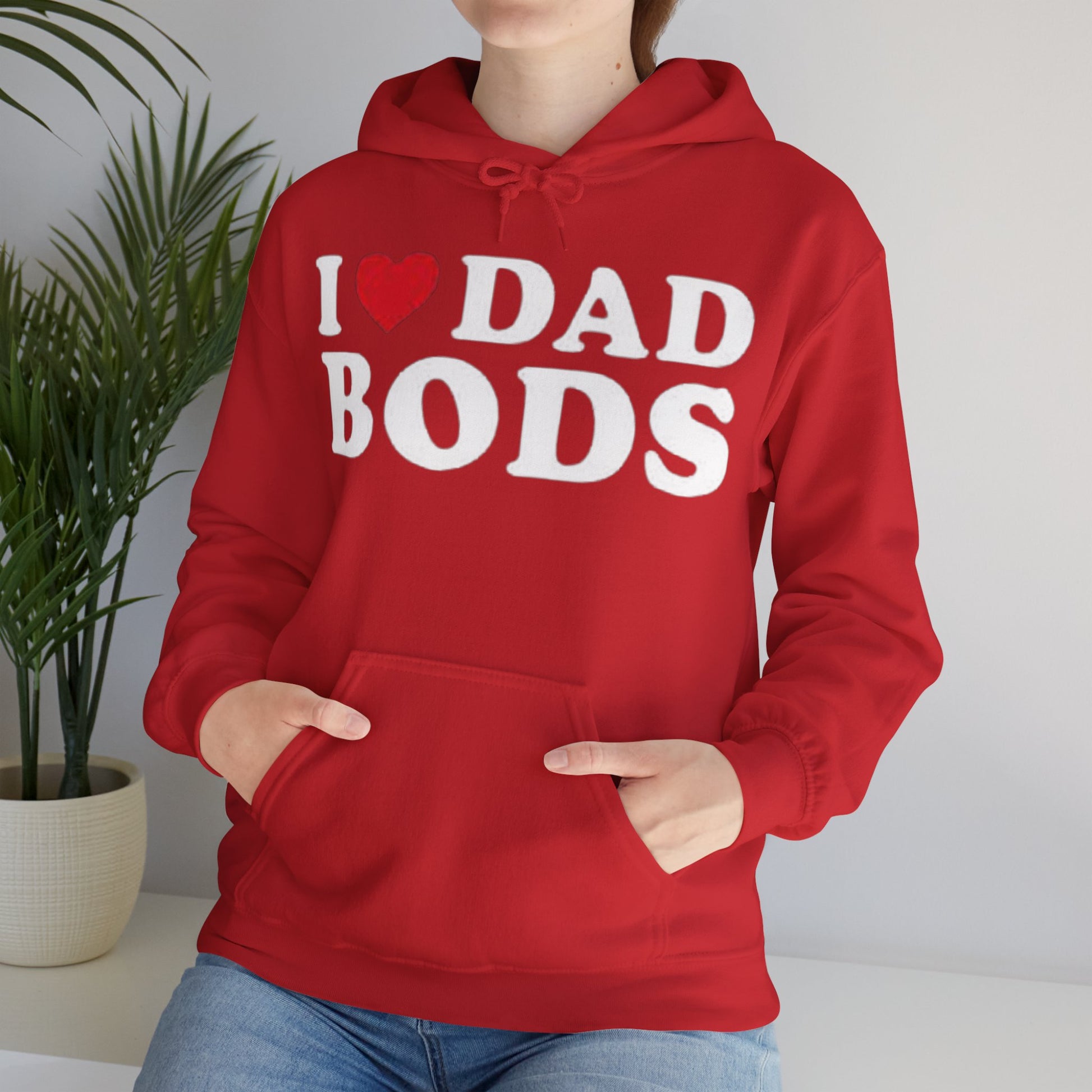 OF™ I HEART DAD BODS HOODIE - ONLY FASHION LTD