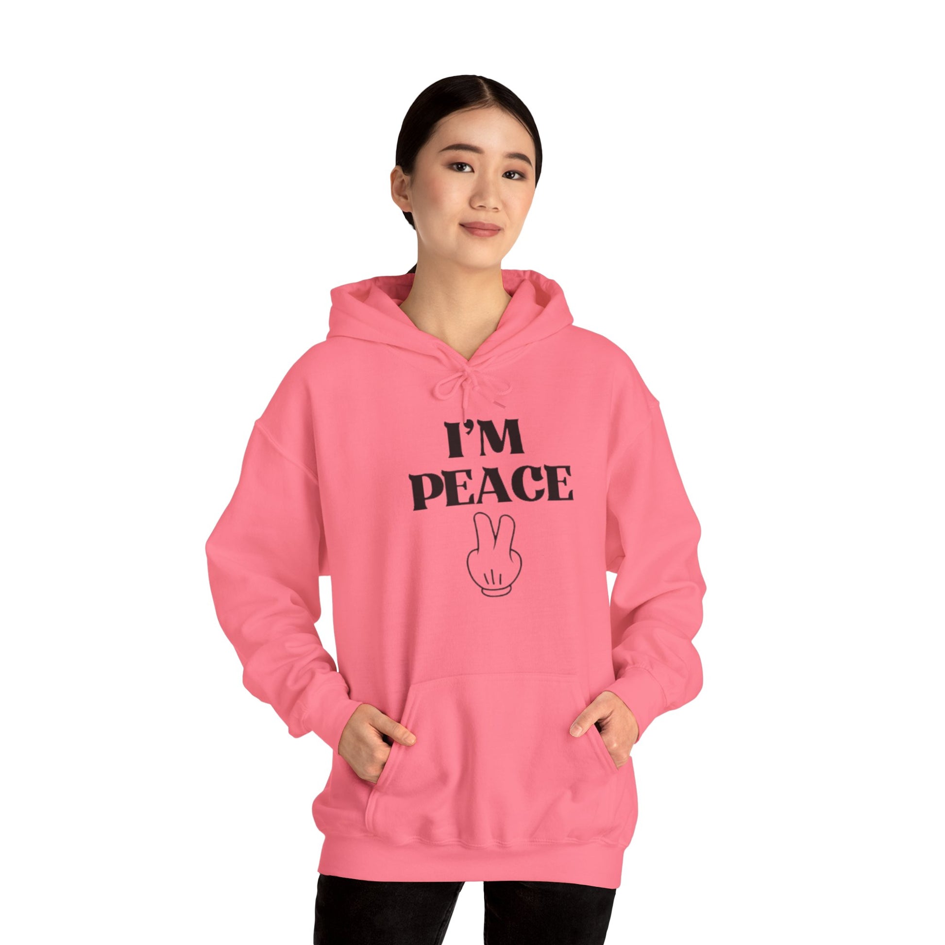 OF™ I'M PEACE (Unisex Heavy Blend Hoodie) - ONLY FASHION LTD