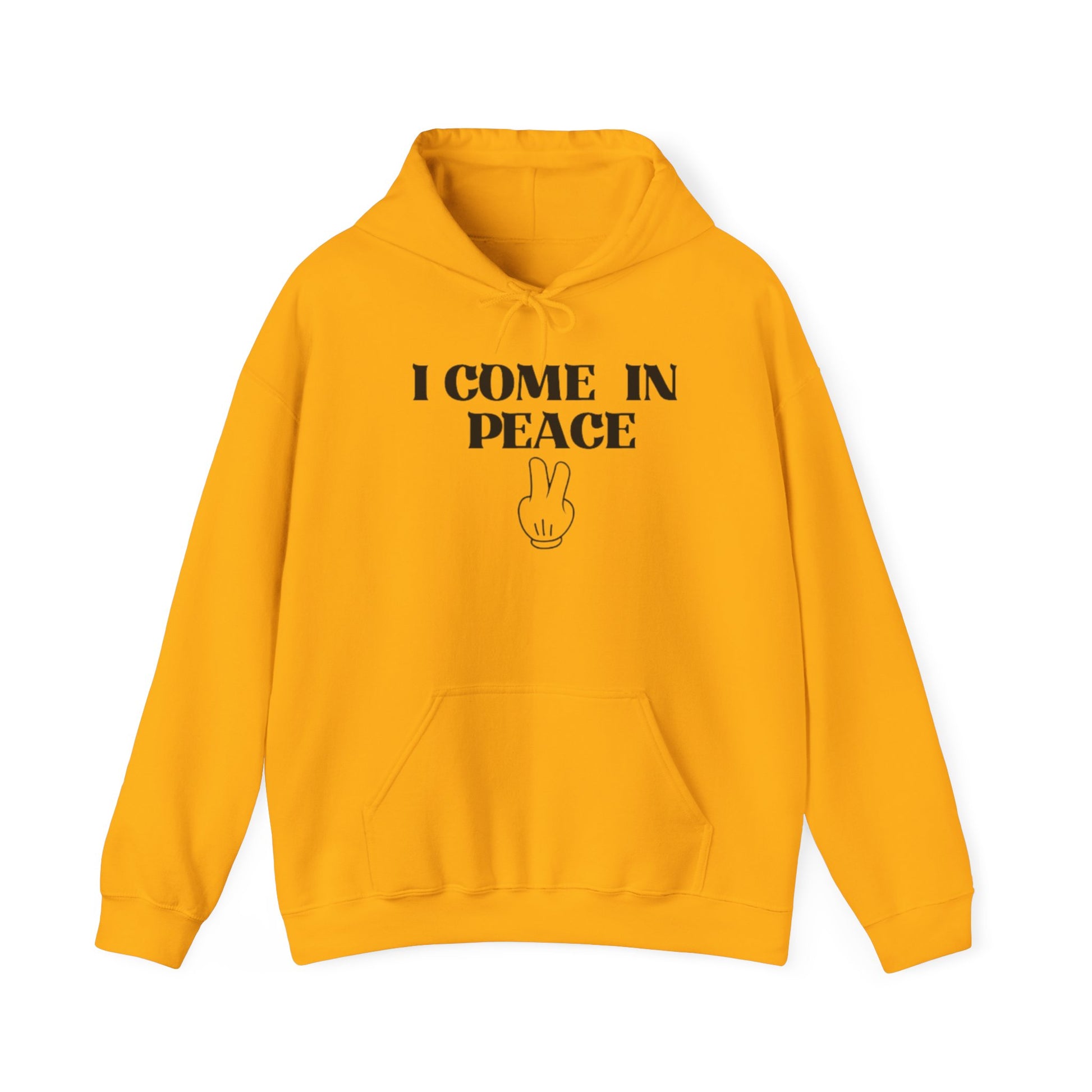 OF™ I COME IN PEACE (Unisex Heavy Blend Hoodie) - ONLY FASHION LTD