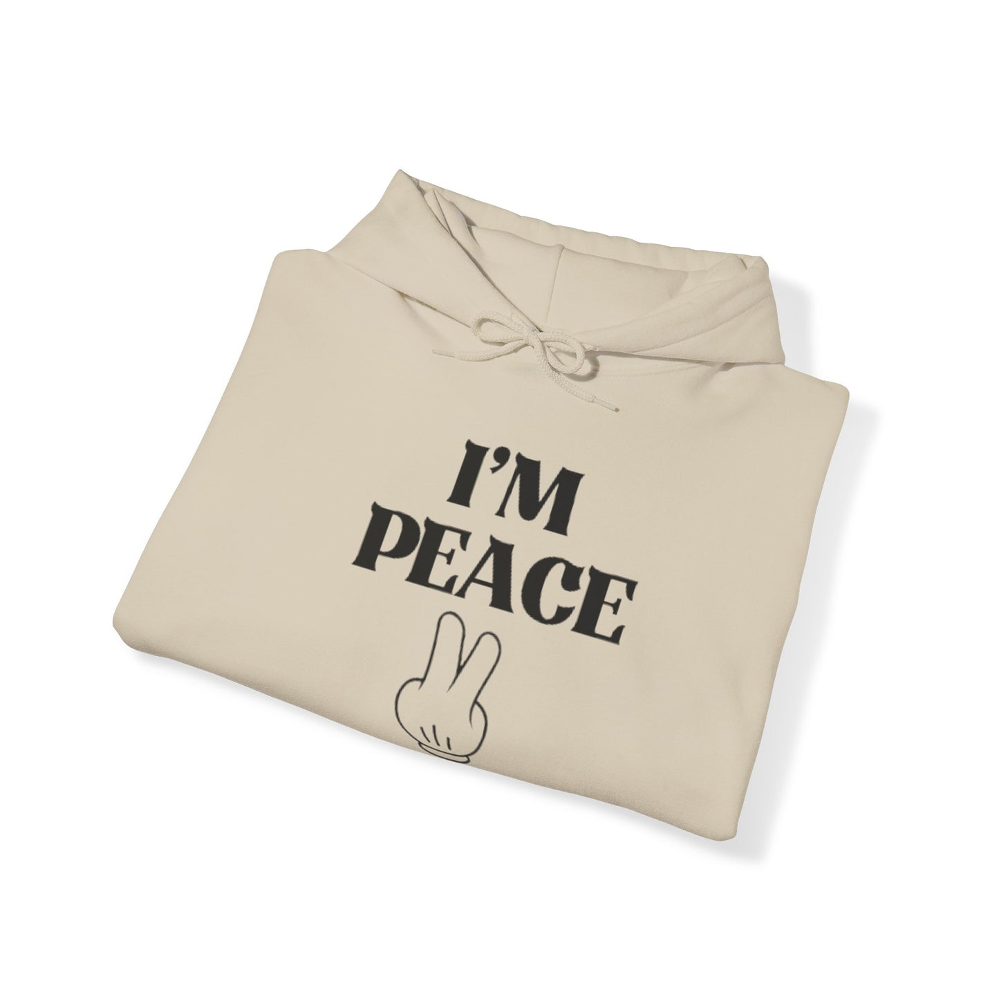 OF™ I'M PEACE (Unisex Heavy Blend Hoodie) - ONLY FASHION LTD