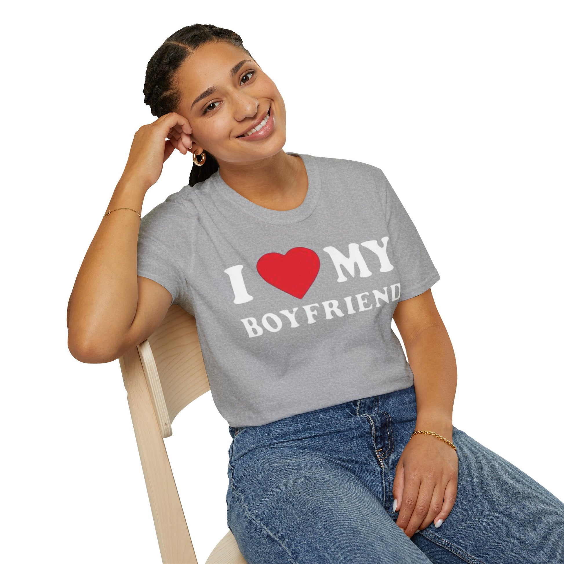 TFS I HEART MY BOYFRIEND (Unisex Soft style T-Shirt) - ONLY FASHION LTD