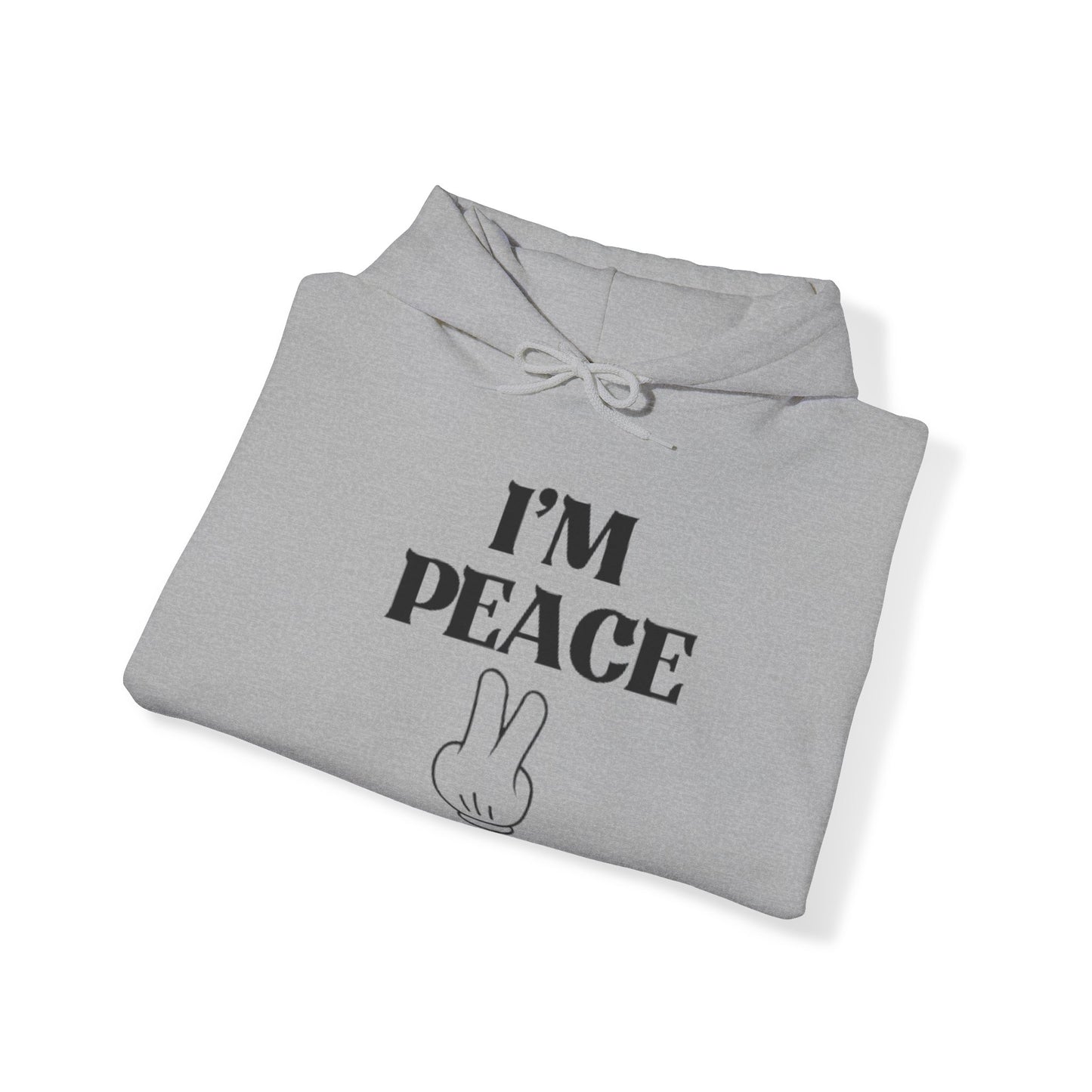 OF™ I'M PEACE (Unisex Heavy Blend Hoodie) - ONLY FASHION LTD