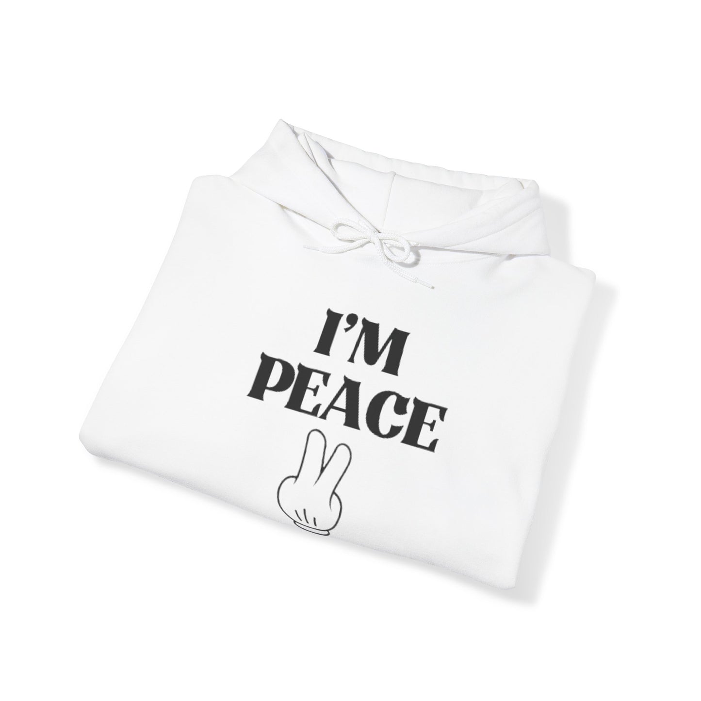 OF™ I'M PEACE (Unisex Heavy Blend Hoodie) - ONLY FASHION LTD