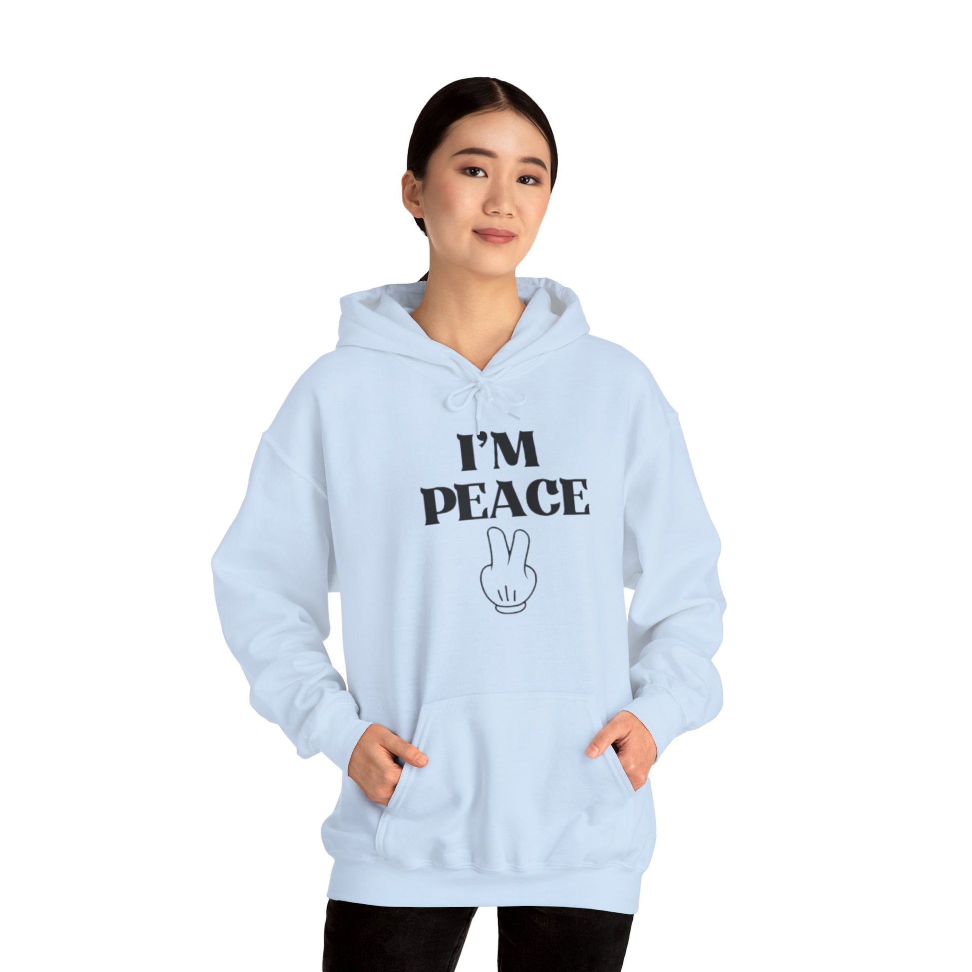 OF™ I'M PEACE (Unisex Heavy Blend Hoodie) - ONLY FASHION LTD