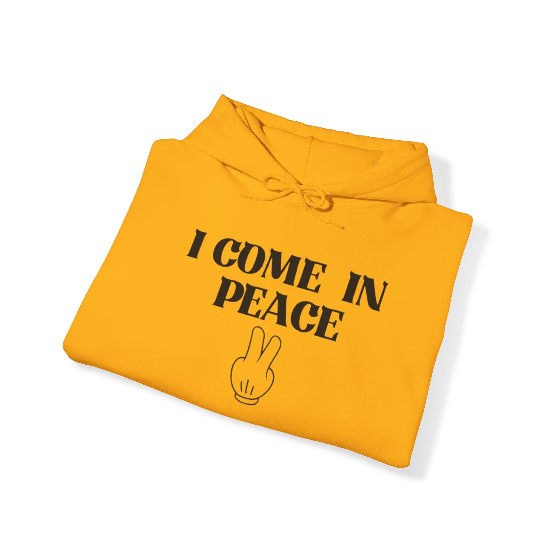 OF™ I COME IN PEACE (Unisex Heavy Blend Hoodie) - ONLY FASHION LTD