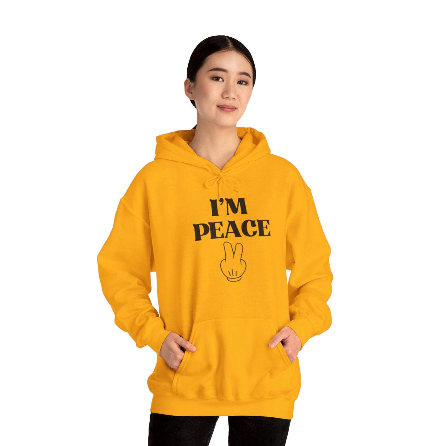 OF™ I'M PEACE (Unisex Heavy Blend Hoodie) - ONLY FASHION LTD