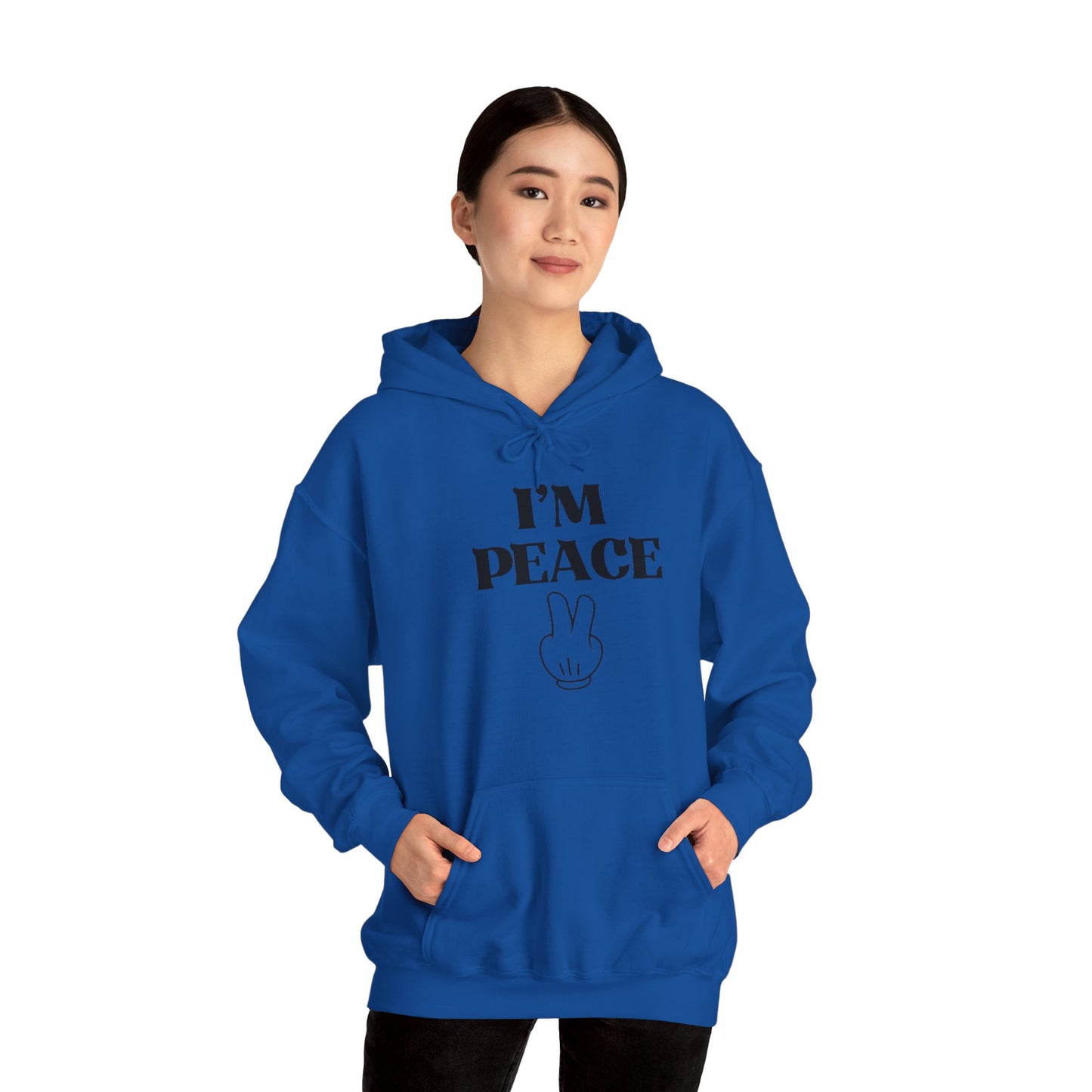 OF™ I'M PEACE (Unisex Heavy Blend Hoodie) - ONLY FASHION LTD