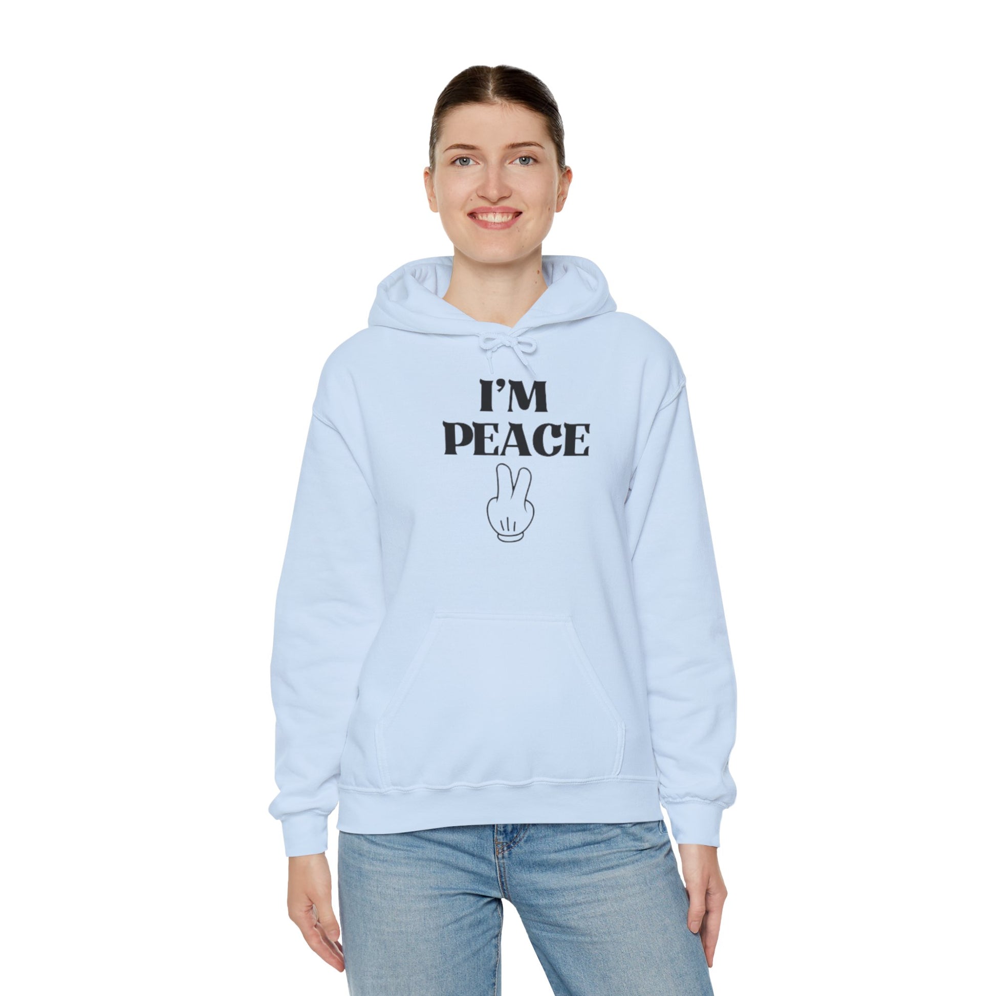 OF™ I'M PEACE (Unisex Heavy Blend Hoodie) - ONLY FASHION LTD