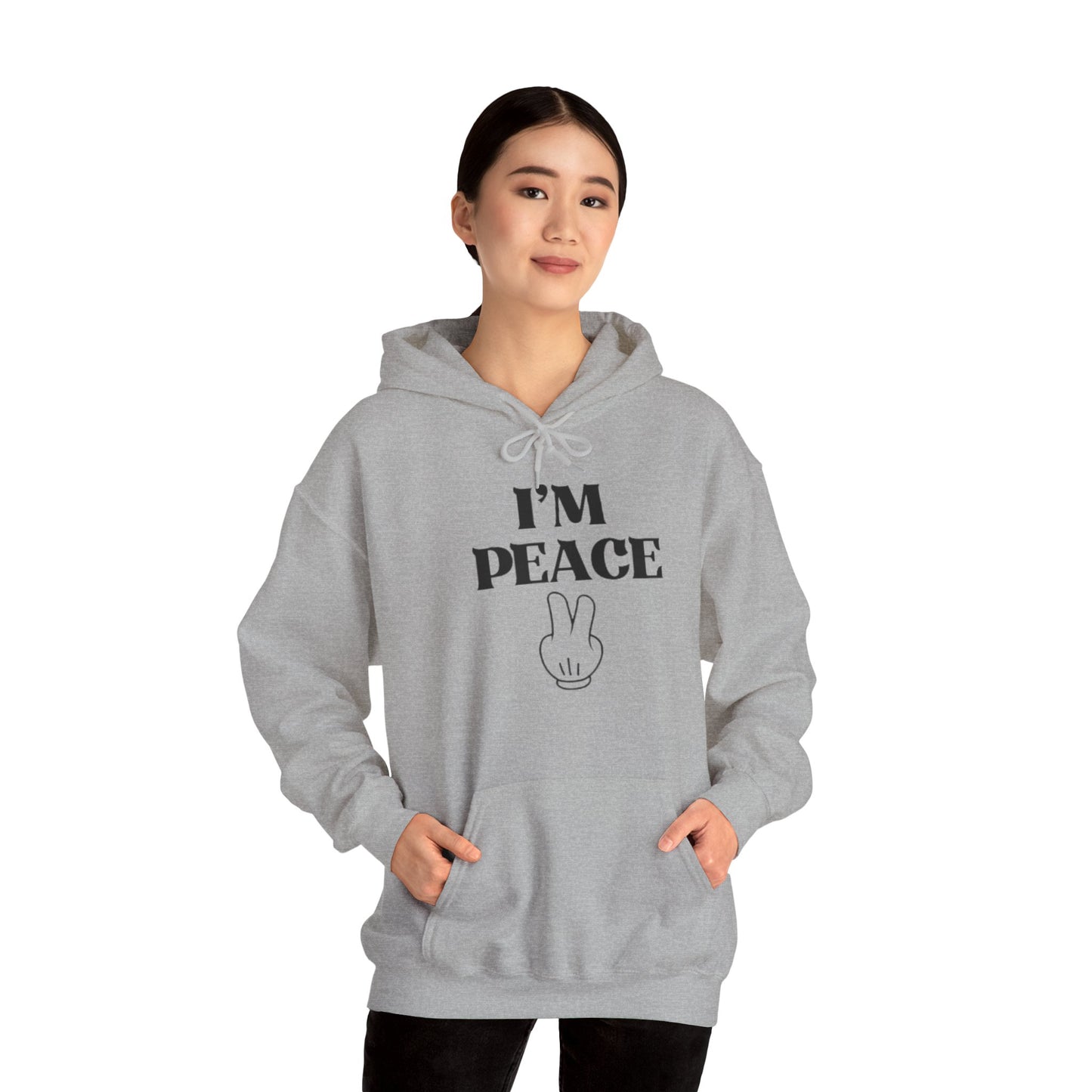 OF™ I'M PEACE (Unisex Heavy Blend Hoodie) - ONLY FASHION LTD