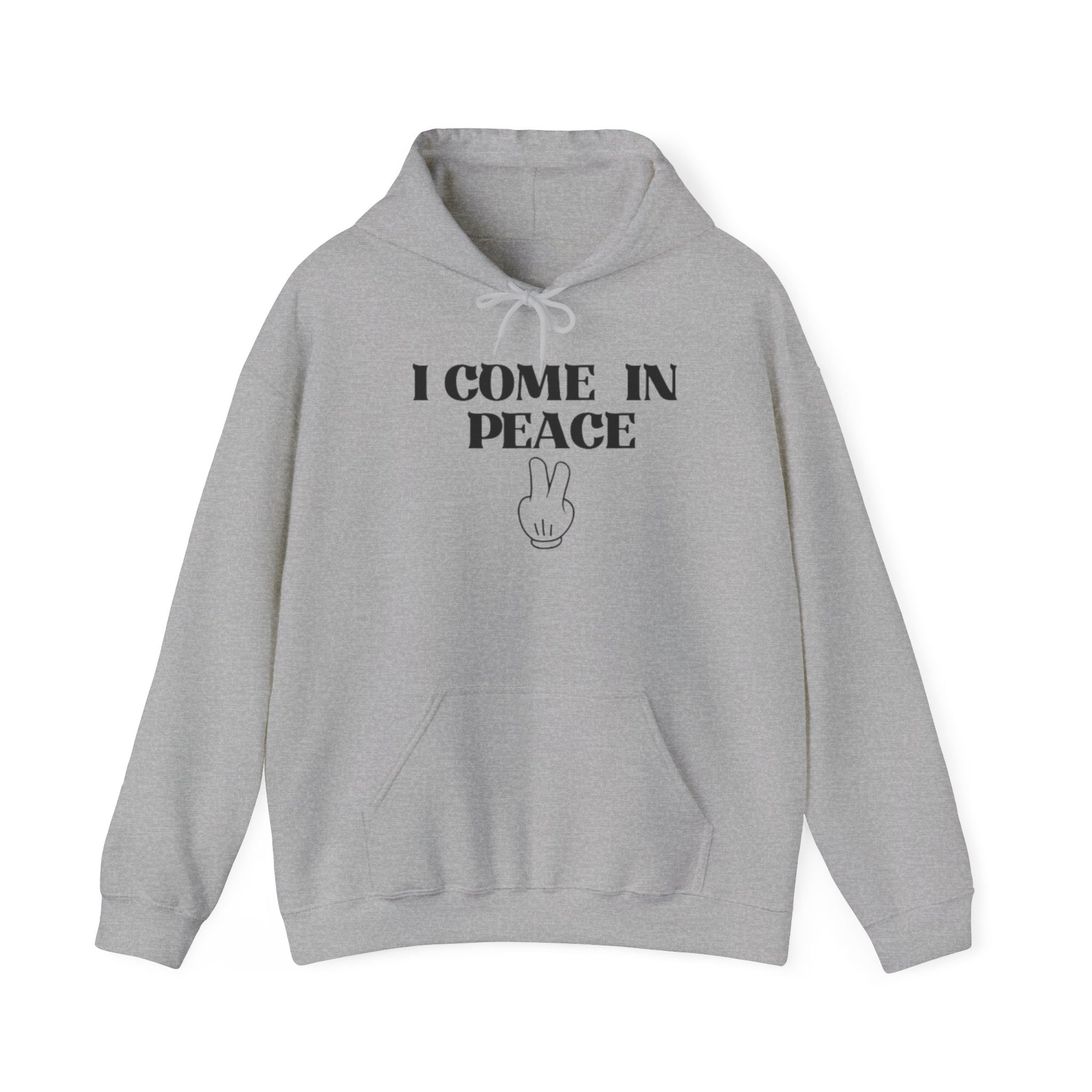 OF™ I COME IN PEACE (Unisex Heavy Blend Hoodie) - ONLY FASHION LTD