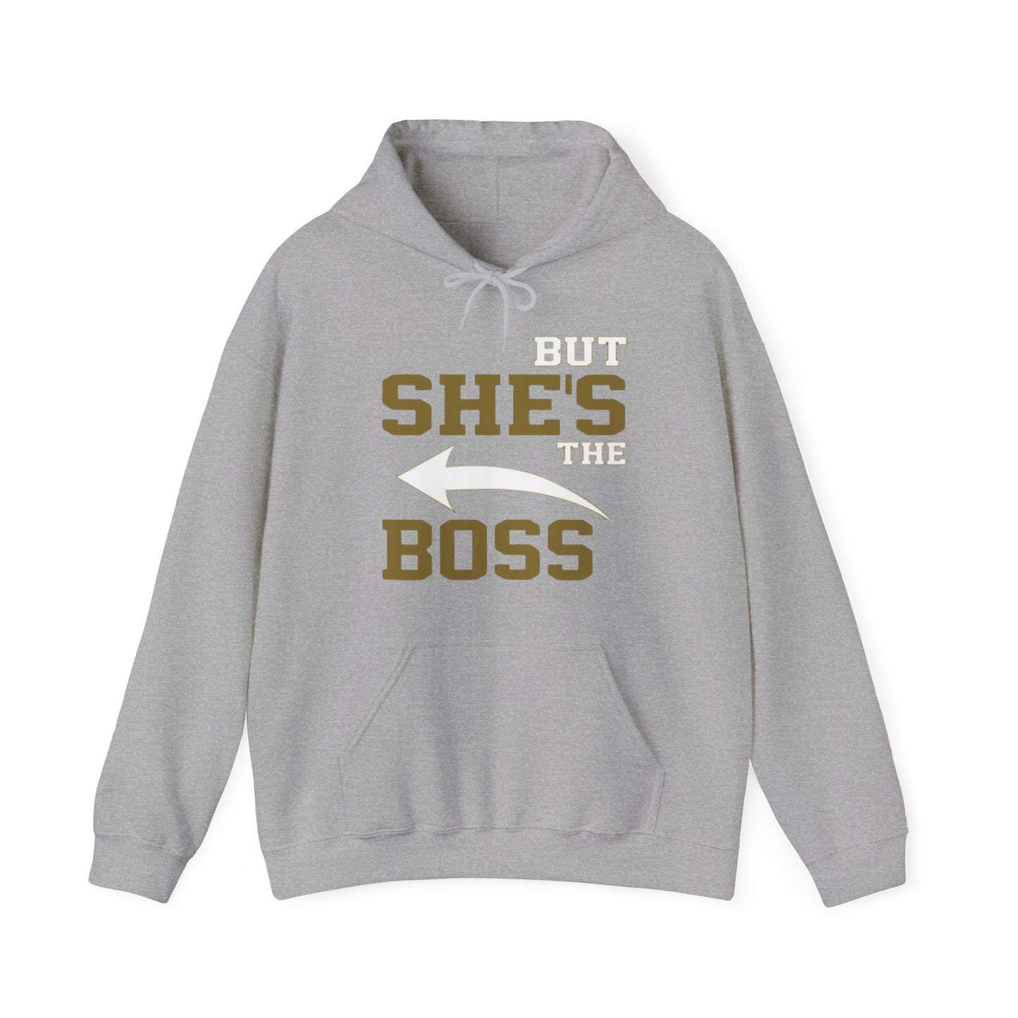 OF™ BUT SHE'S THE BOSS HOODIE - ONLY FASHION LTD