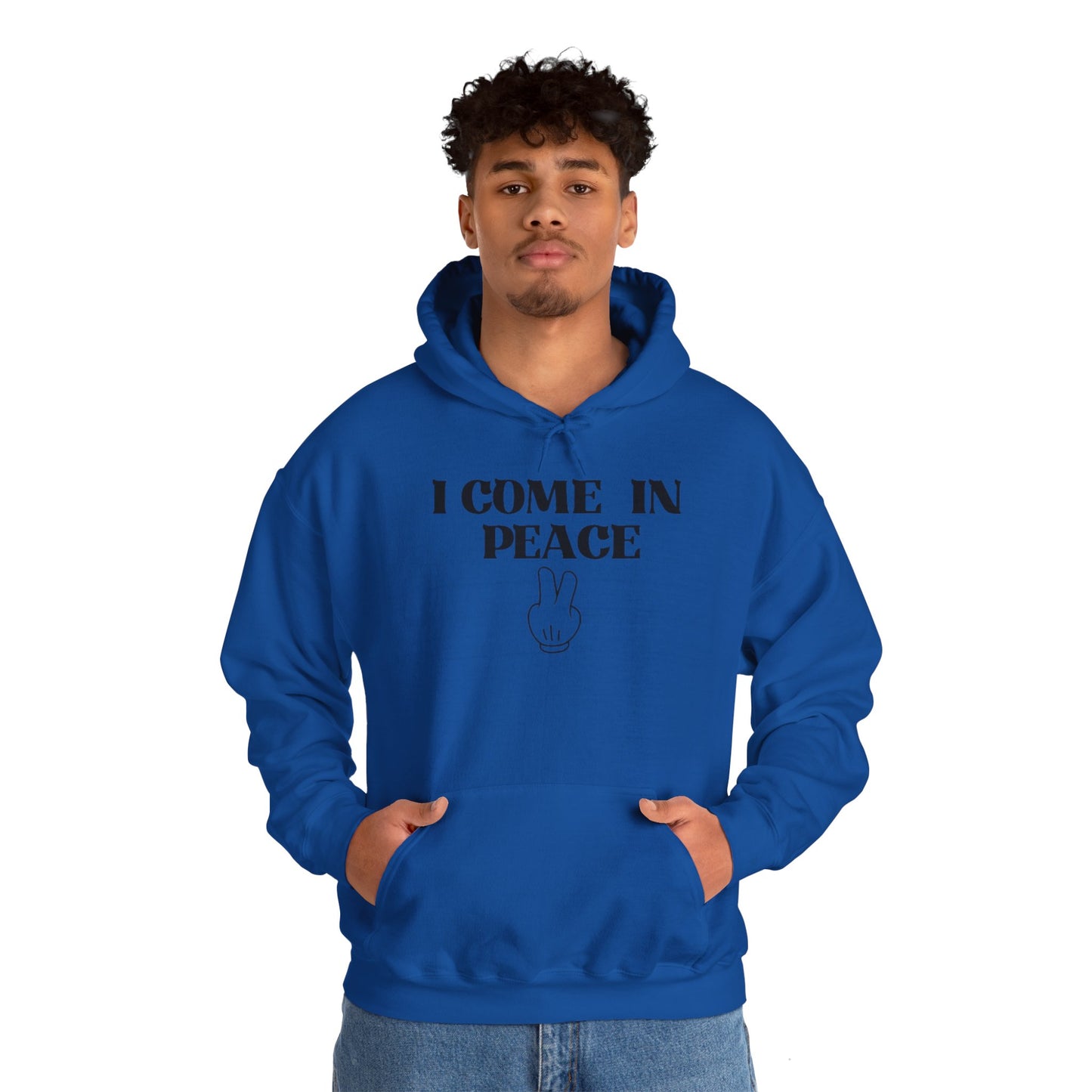 OF™ I COME IN PEACE (Unisex Heavy Blend Hoodie) - ONLY FASHION LTD