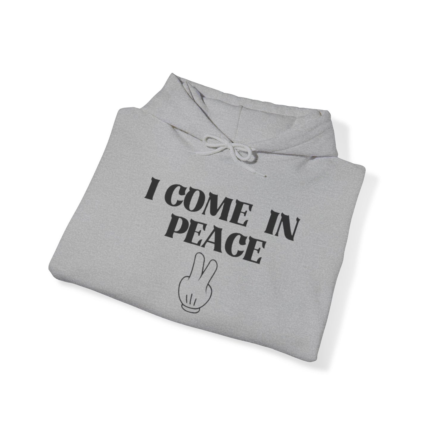 OF™ I COME IN PEACE (Unisex Heavy Blend Hoodie) - ONLY FASHION LTD