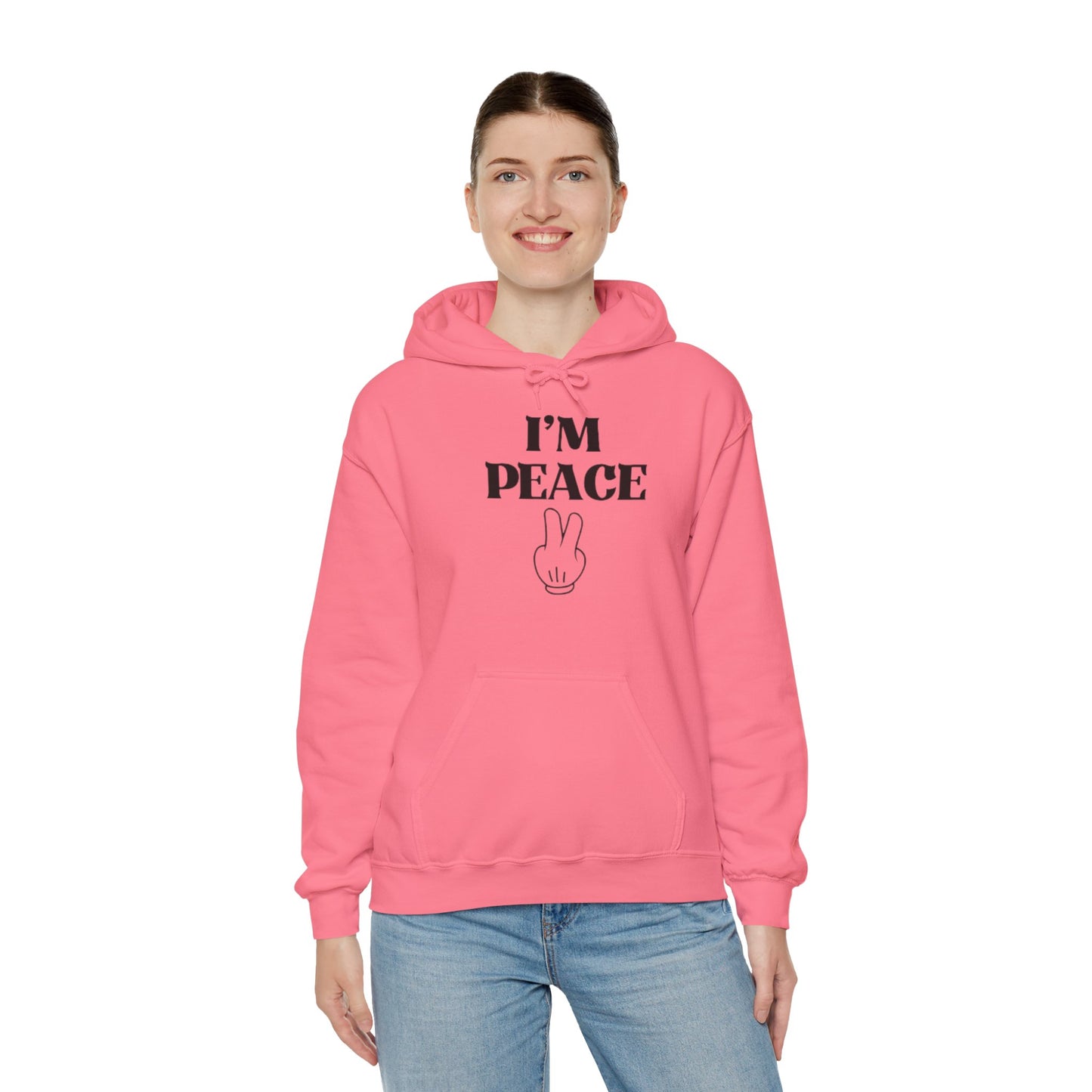 OF™ I'M PEACE (Unisex Heavy Blend Hoodie) - ONLY FASHION LTD