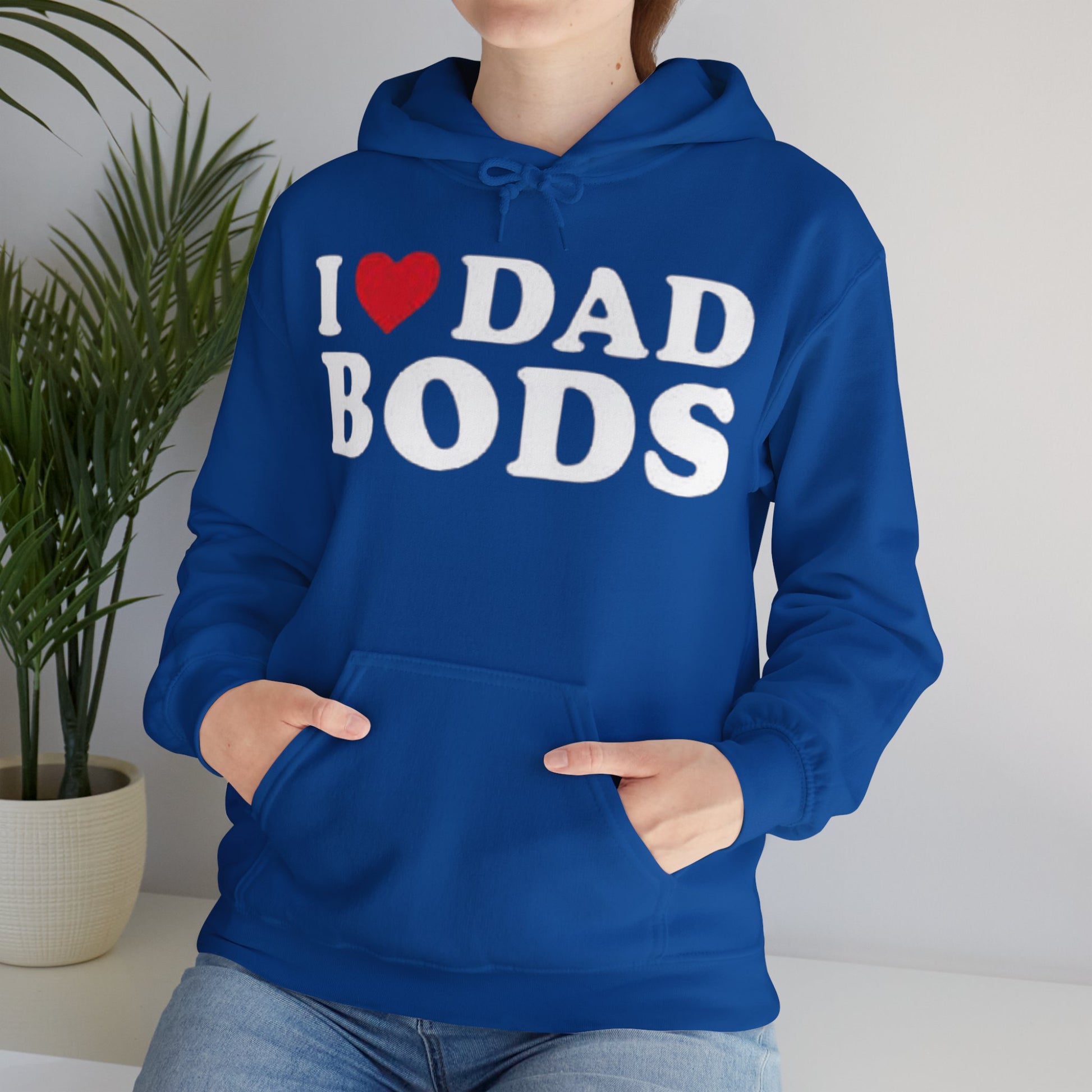 OF™ I HEART DAD BODS HOODIE - ONLY FASHION LTD