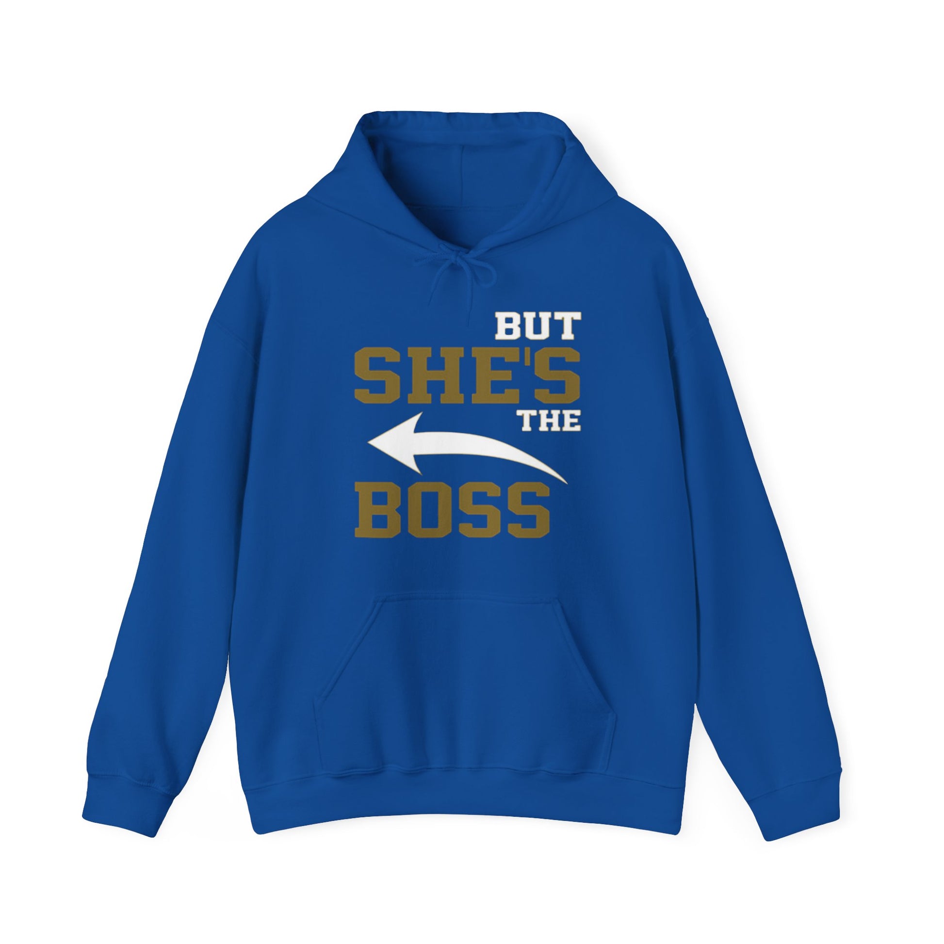 OF™ BUT SHE'S THE BOSS HOODIE - ONLY FASHION LTD