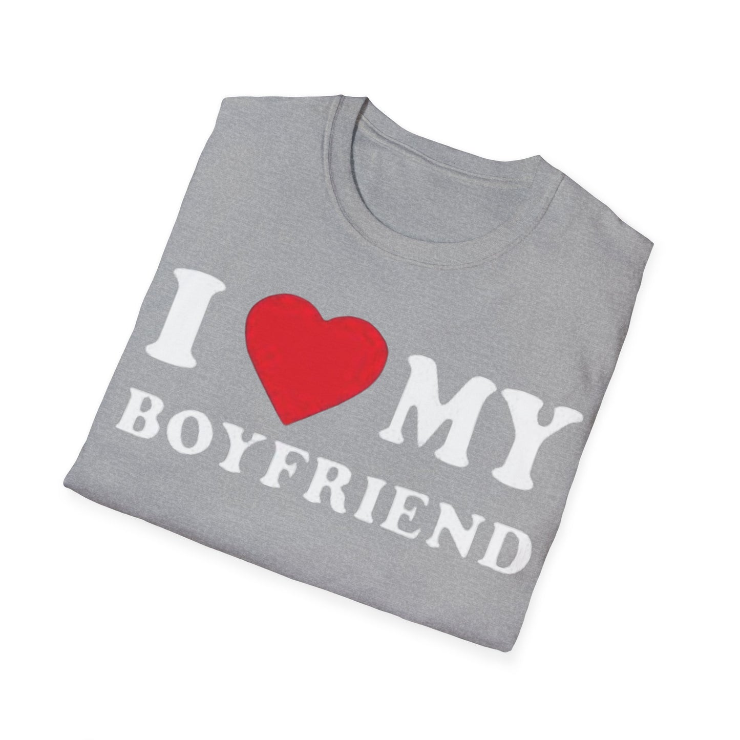 TFS I HEART MY BOYFRIEND (Unisex Soft style T-Shirt) - ONLY FASHION LTD