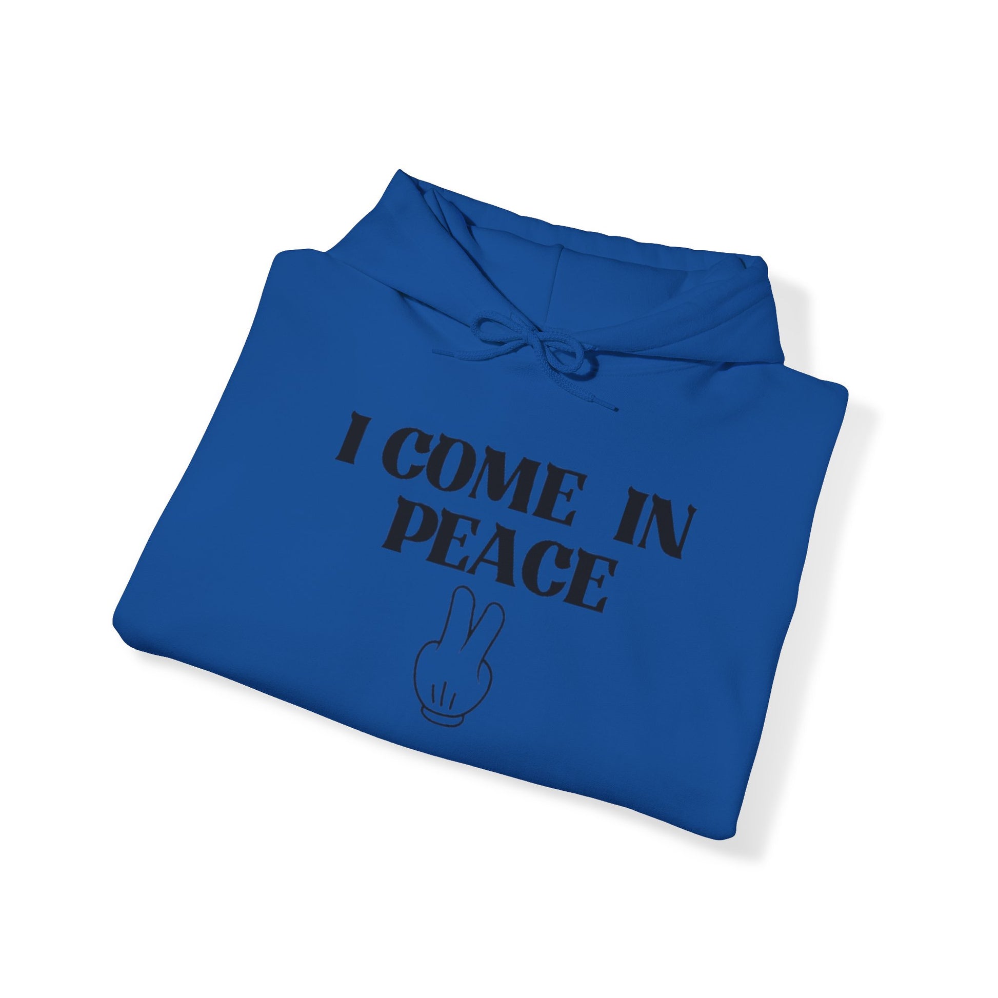 OF™ I COME IN PEACE (Unisex Heavy Blend Hoodie) - ONLY FASHION LTD