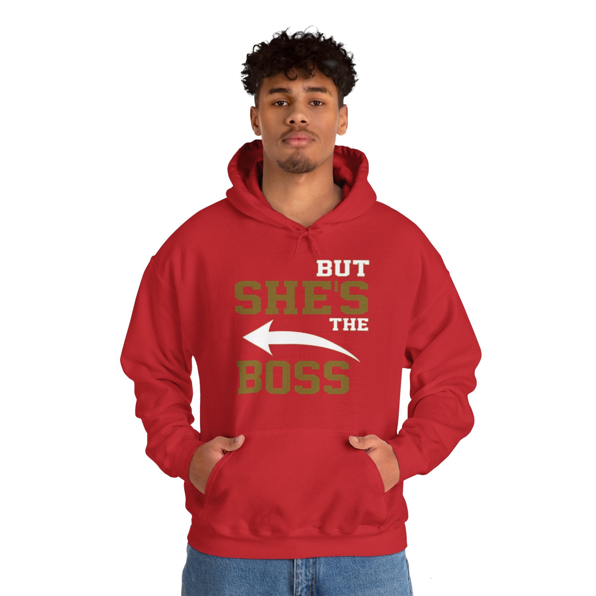 OF™ BUT SHE'S THE BOSS HOODIE - ONLY FASHION LTD