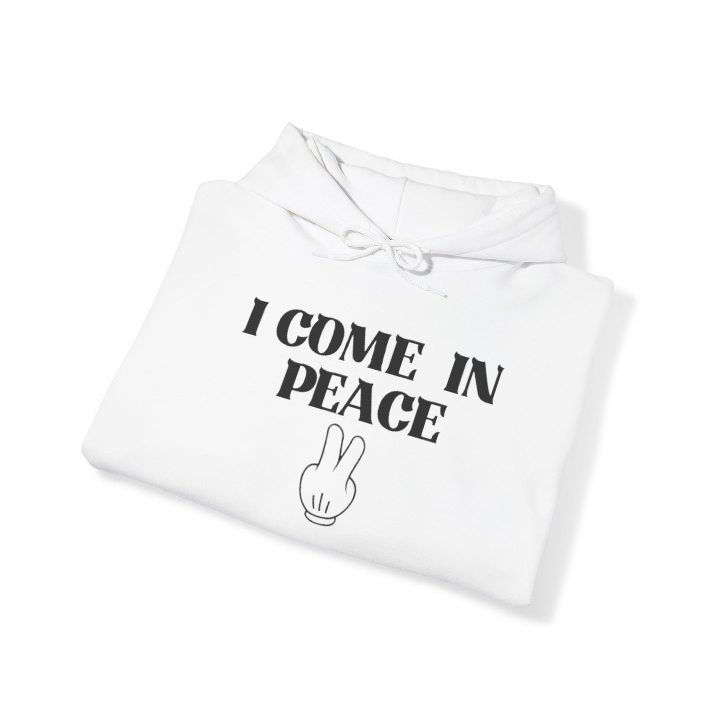 OF™ I COME IN PEACE (Unisex Heavy Blend Hoodie) - ONLY FASHION LTD