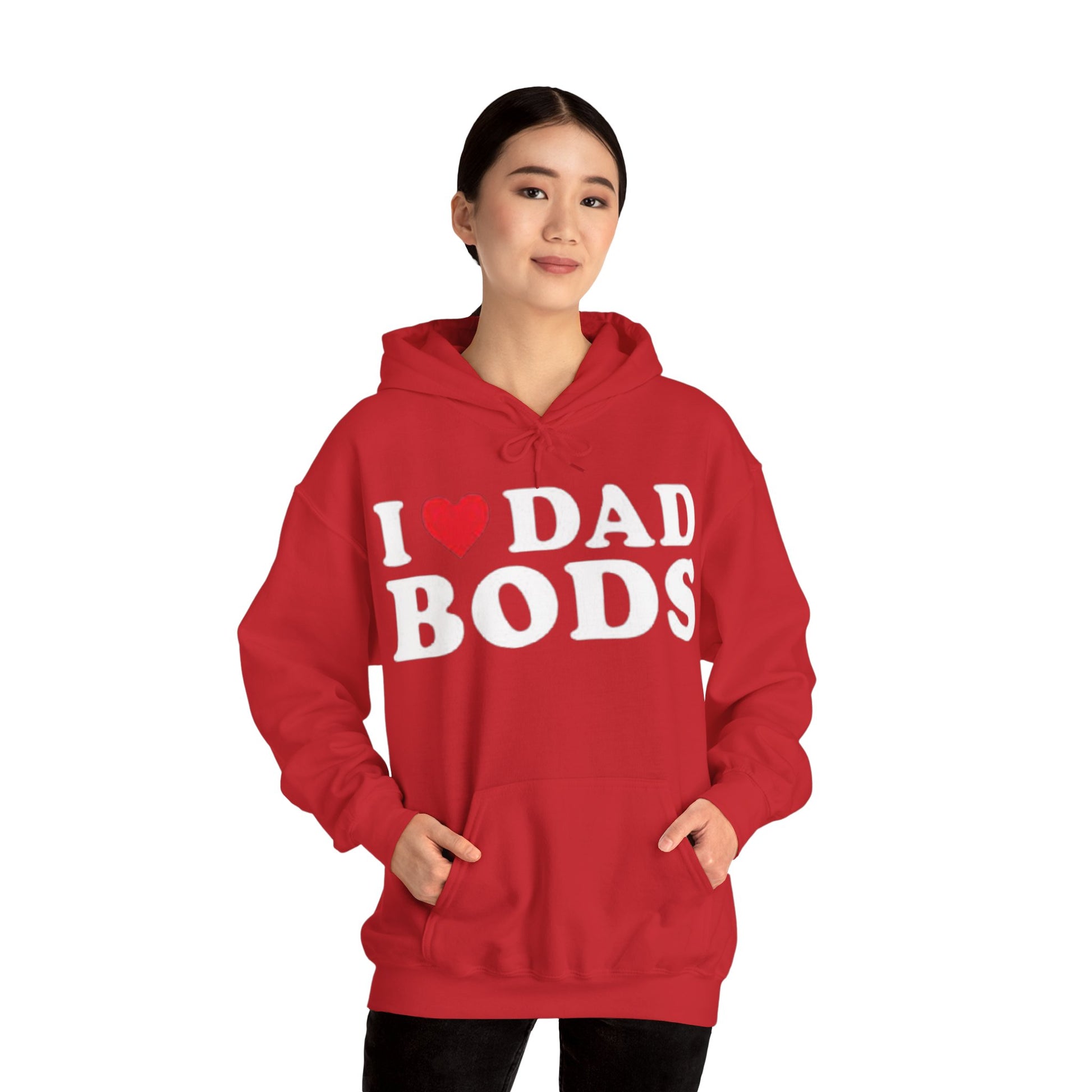 OF™ I HEART DAD BODS HOODIE - ONLY FASHION LTD