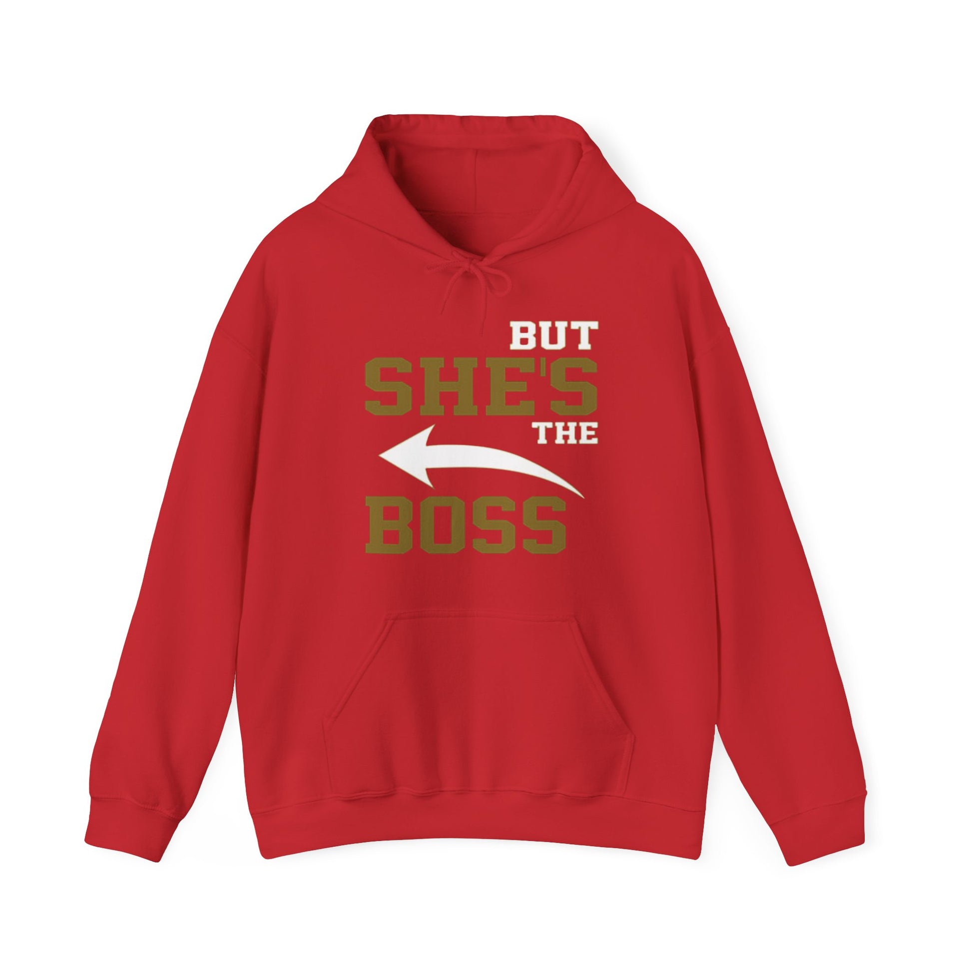 OF™ BUT SHE'S THE BOSS HOODIE - ONLY FASHION LTD