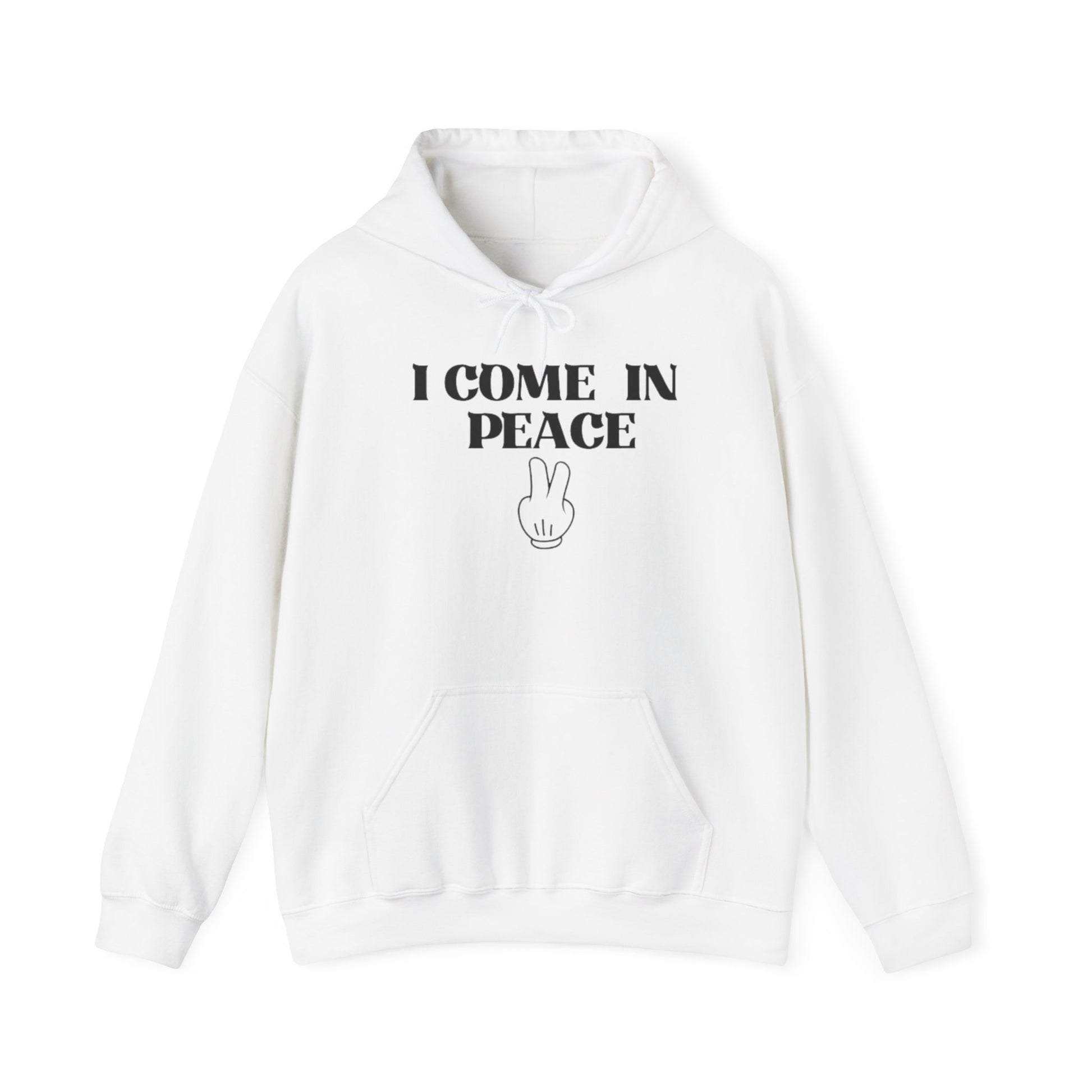 OF™ I COME IN PEACE (Unisex Heavy Blend Hoodie) - ONLY FASHION LTD