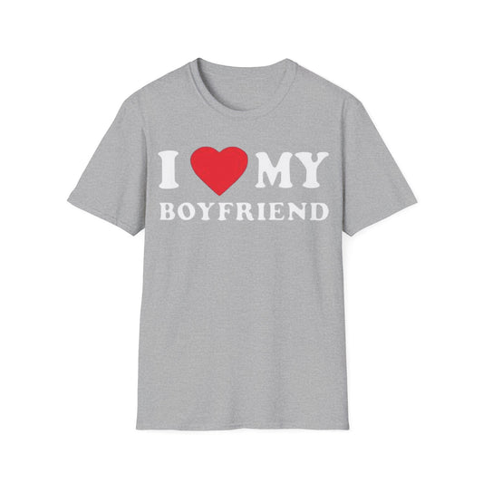 TFS I HEART MY BOYFRIEND (Unisex Soft style T-Shirt) - ONLY FASHION LTD