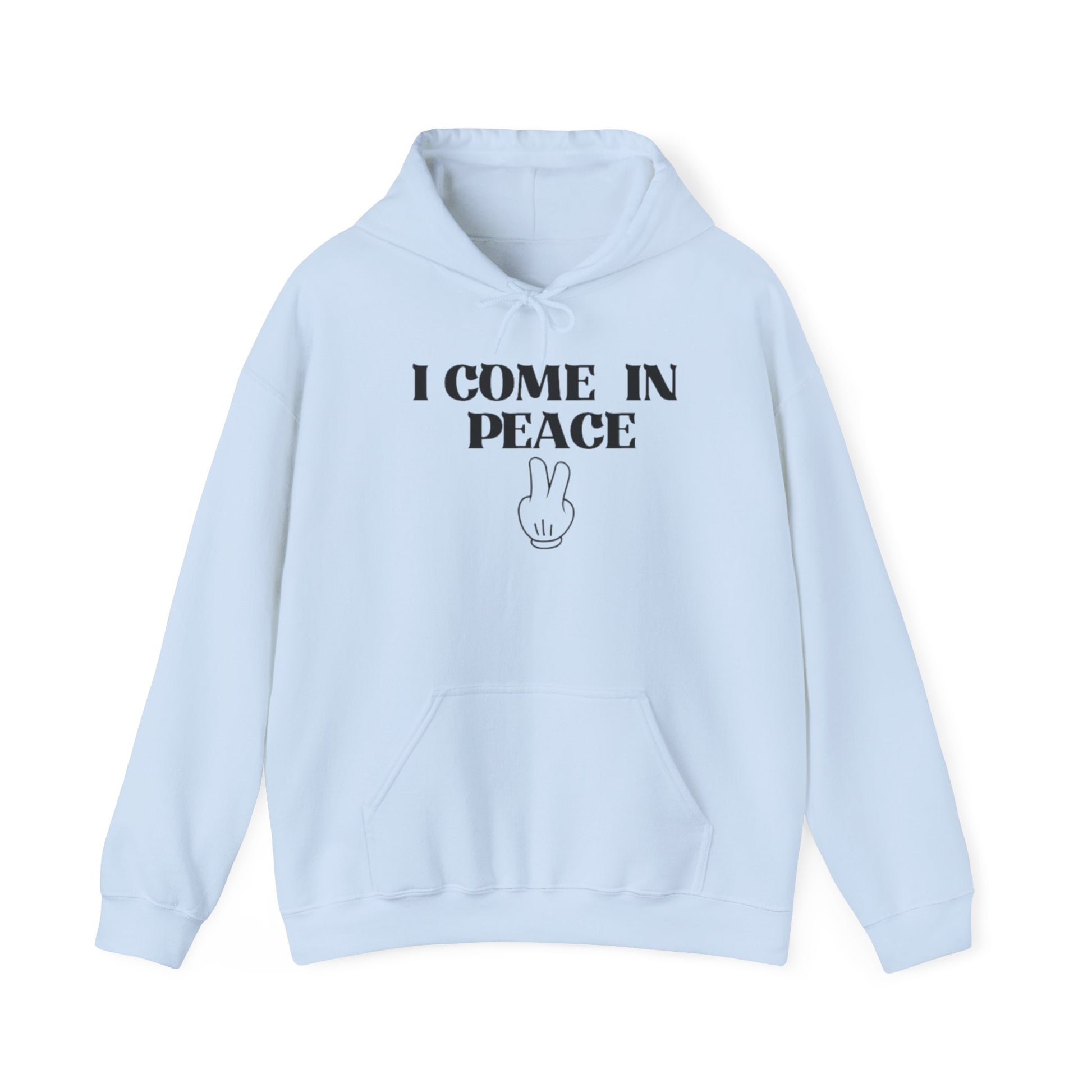 OF™ I COME IN PEACE (Unisex Heavy Blend Hoodie) - ONLY FASHION LTD