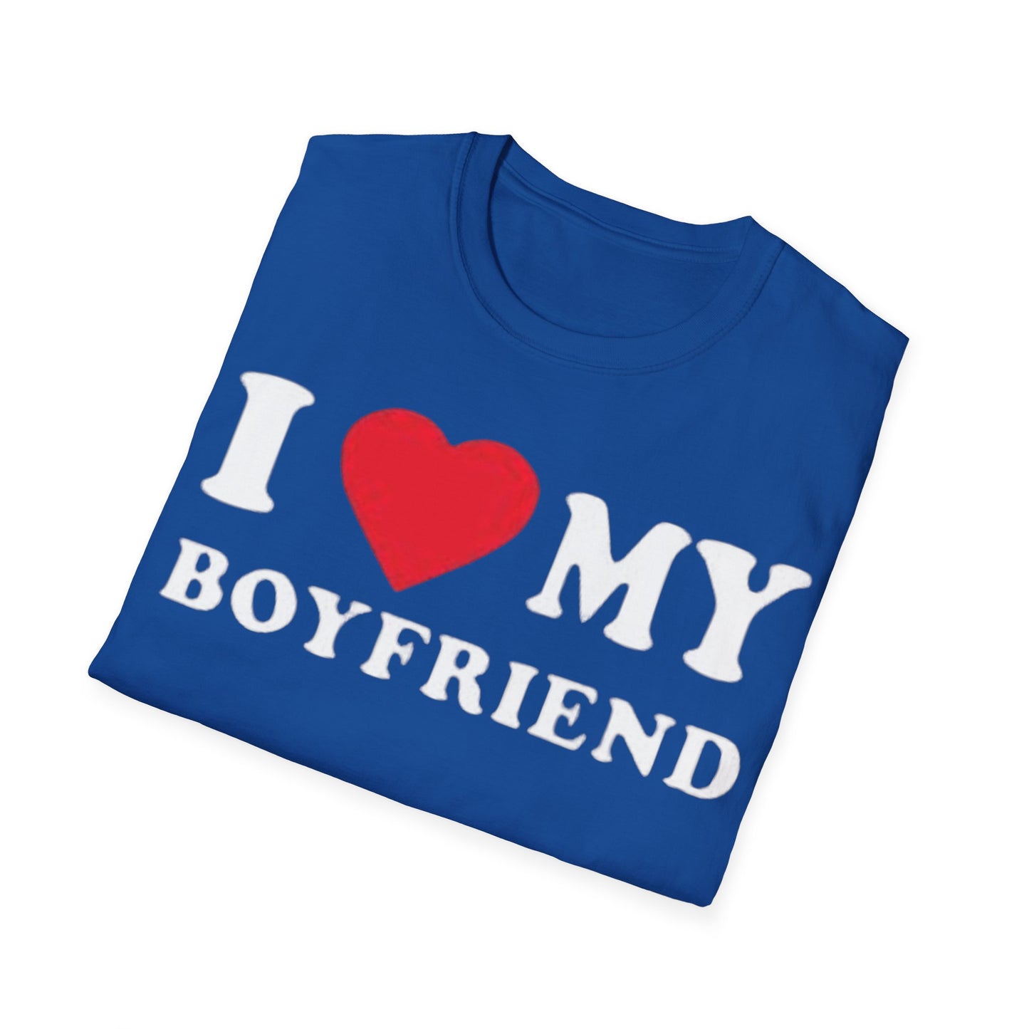 TFS I HEART MY BOYFRIEND (Unisex Soft style T-Shirt) - ONLY FASHION LTD