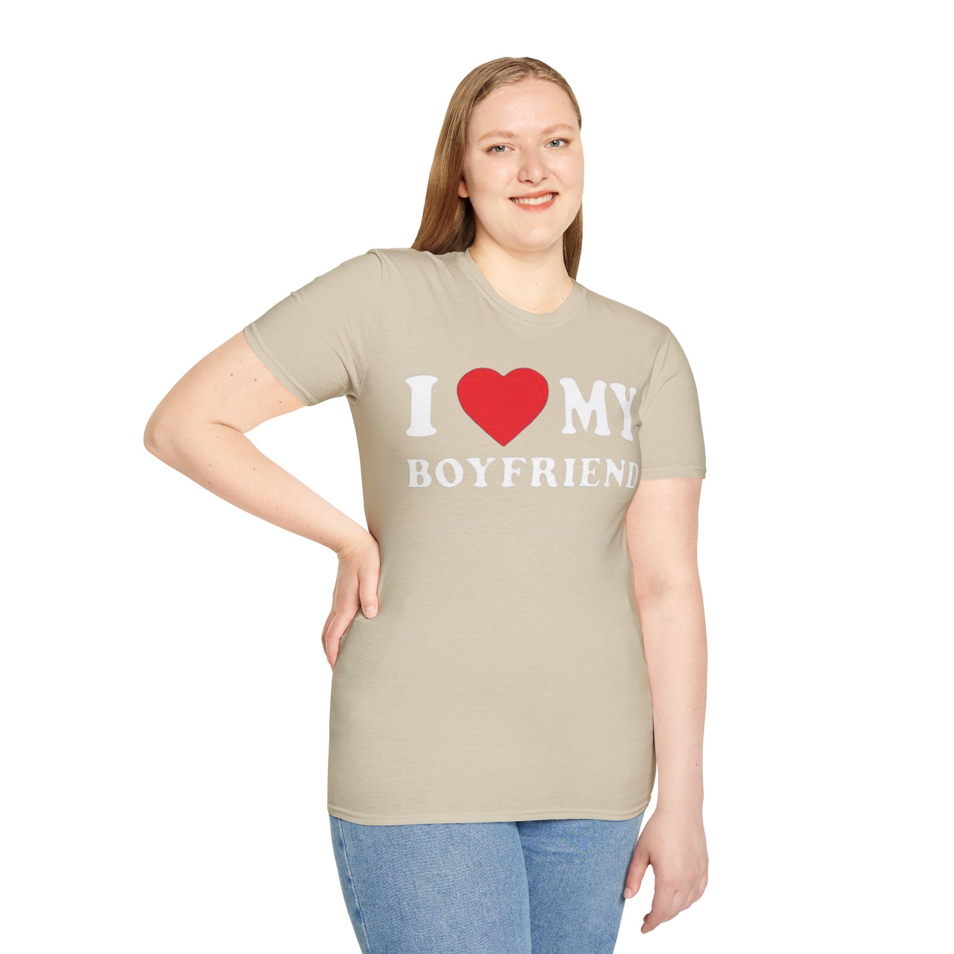 TFS I HEART MY BOYFRIEND (Unisex Soft style T-Shirt) - ONLY FASHION LTD