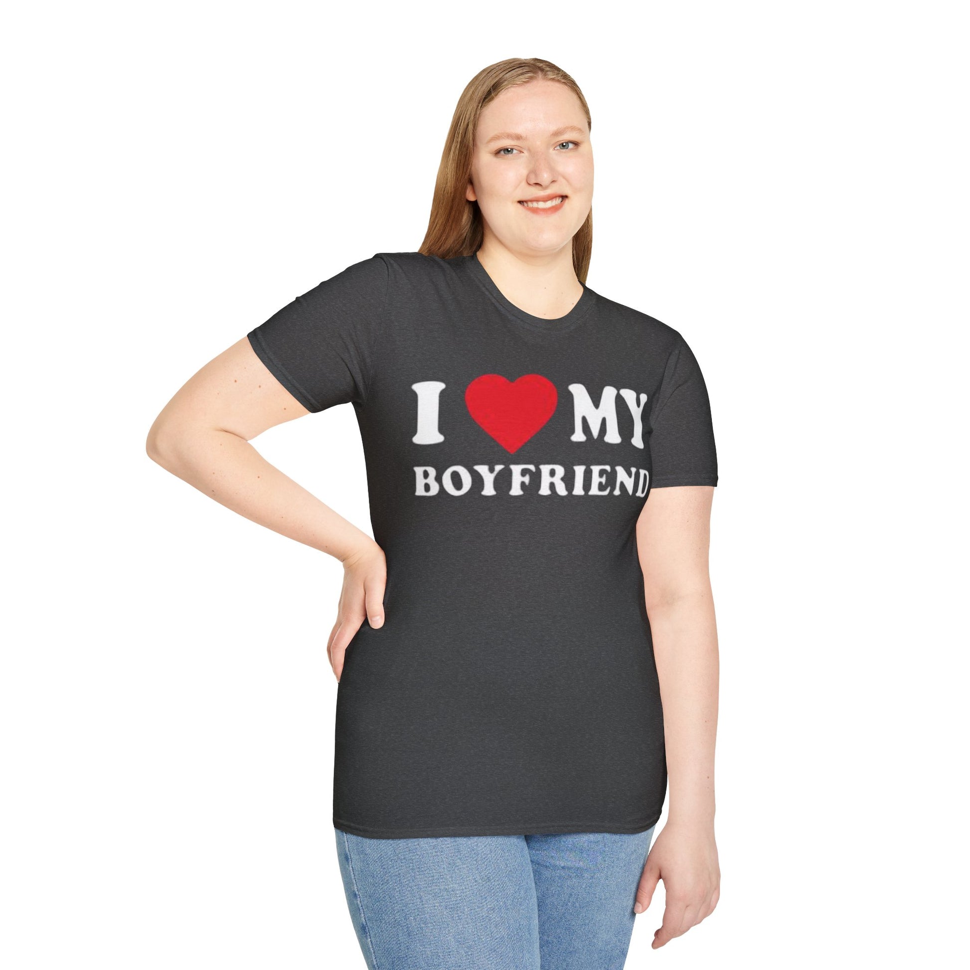 TFS I HEART MY BOYFRIEND (Unisex Soft style T-Shirt) - ONLY FASHION LTD